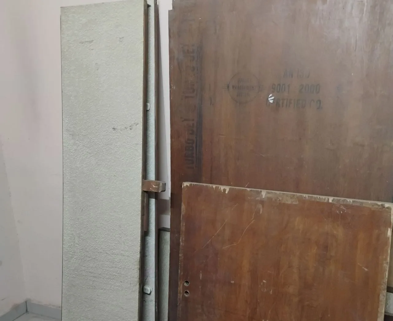 Old wooden bed — Kanjurmarg East